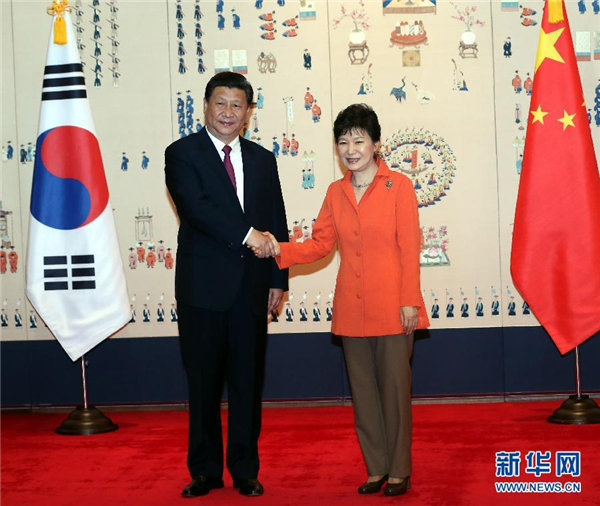 中韓首脳、朝鮮半島問題で4つの共通認(rèn)識