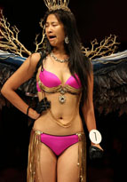 ミス?ユニバースの素顔のリハーサル寫真が公開