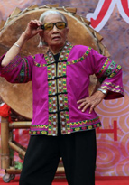 広西　90代の瑤族の高齢者がファッションショーに出場(chǎng)