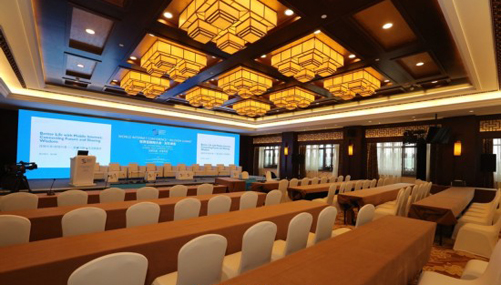 世界インターネット大會(huì)、開(kāi)幕前の現(xiàn)場(chǎng)を取材