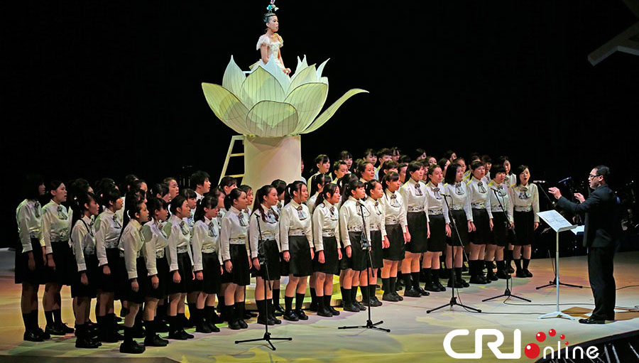 澳門の學(xué)生、祖國返還15周年で學(xué)蕓會