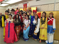 日中友好會館後楽寮の中國人留學(xué)生、春節(jié)のつどいを開催