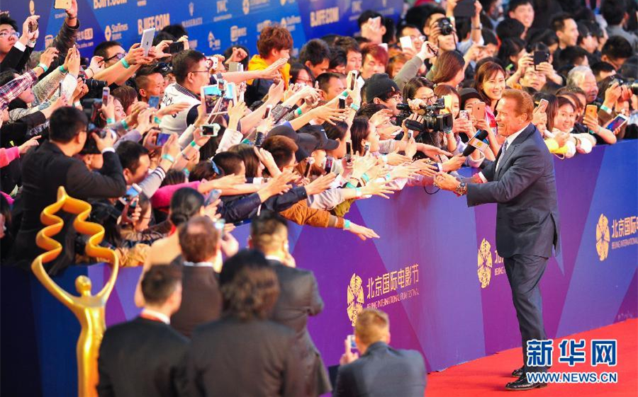 映畫(huà)祭特別ゲストの米俳優(yōu)?アーノルド?シュワルツェネッガー