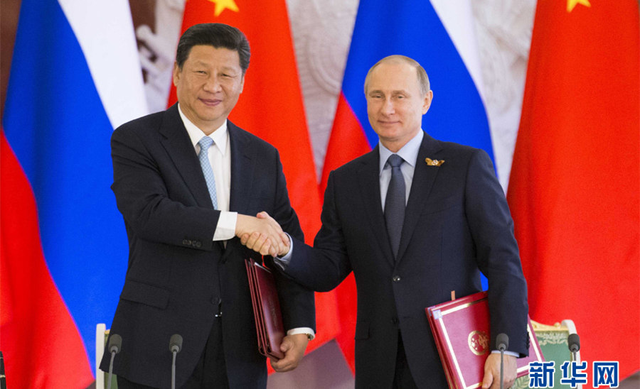 習(xí)主席がプーチン大統(tǒng)領(lǐng)と會談