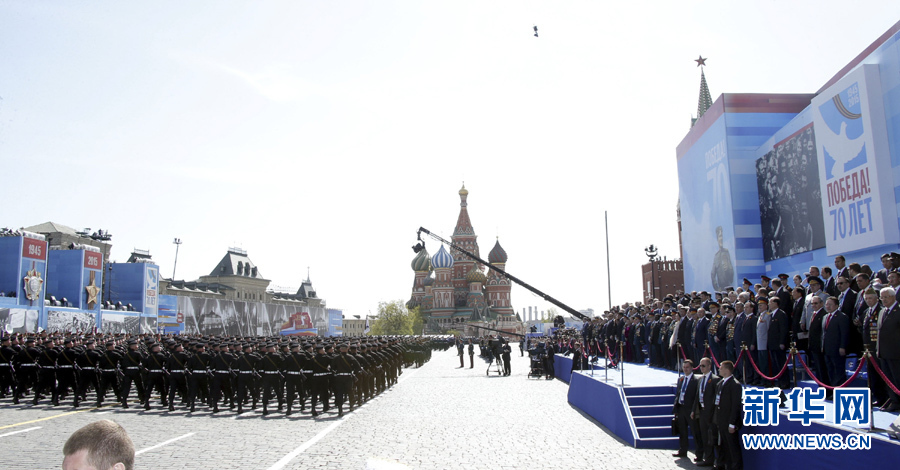 露の大祖國戦爭(zhēng)勝利70周年記念軍事パレード