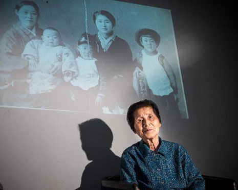 　戦爭は呂さんに大きな傷を殘した。故郷に帰れなくなっただけでなく、家族とも生き別れた。そのことを思うたびに心が痛む???