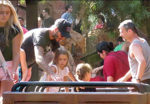 ベッカム夫妻が見守る7歳の「プリンセス」