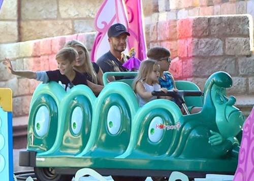 ベッカム夫妻が見守る7歳の「プリンセス」