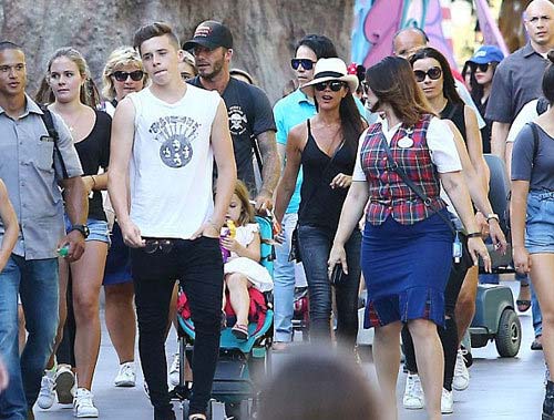 ベッカム夫妻が見守る7歳の「プリンセス」