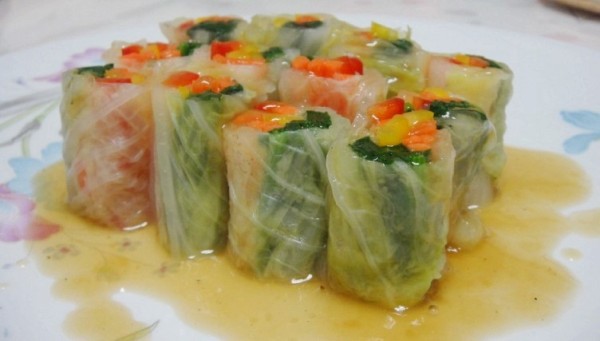 彩り野菜ロール