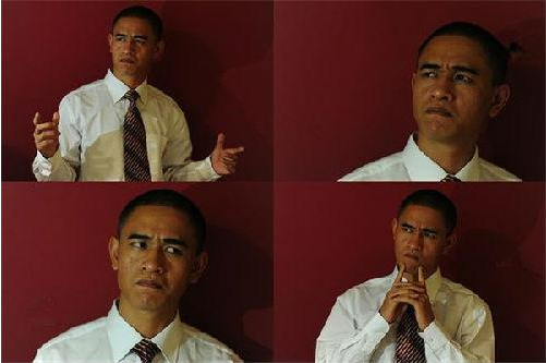 中國のオバマ大統(tǒng)領(lǐng)そっくりさんが人気に　