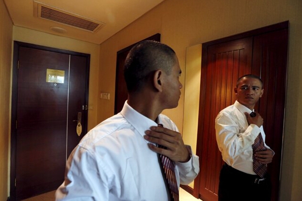 中國のオバマ大統(tǒng)領(lǐng)そっくりさんが人気に　