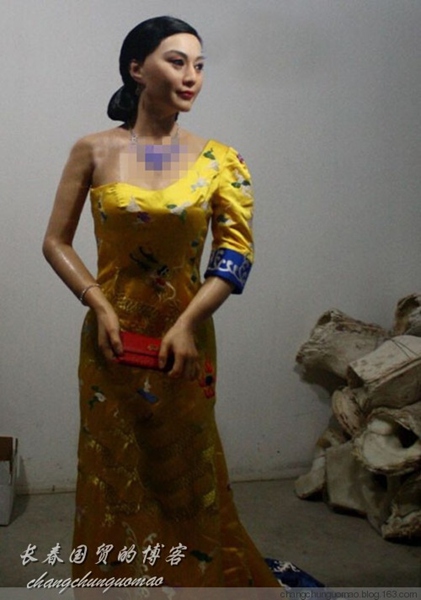 全く似てない「謎の蝋人形」が瀋陽(yáng)に登場(chǎng) ジェイ?チョウが面長(zhǎng)に