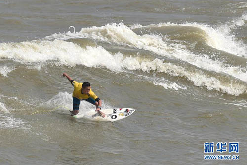 サーフィン大會(huì)、中國(guó)チームが初の代表チーム參加へ