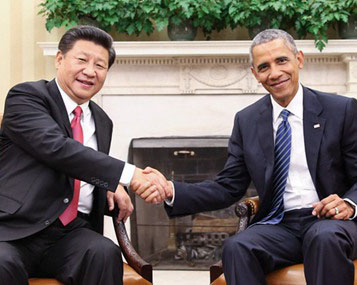 習主席が米國、國連公式訪問　習近平國家主席は米國のオバマ大統(tǒng)領の招待を受けて22日から25日まで同國を公式訪問する。また、國連の潘基文事務総長の招待を受けて26日から28日までニューヨークの國連本部で國連創(chuàng)設70周年関連首脳會議に出席する。