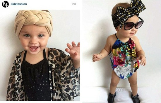 英國の1歳児、ファッション界の「人気モデル」に　