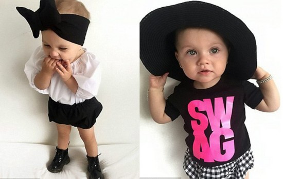 英國の1歳児、ファッション界の「人気モデル」に　