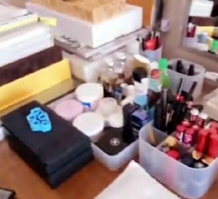 王菲の愛娘が自撮りに夢(mèng)中、ママのメイクルームを「暴露」