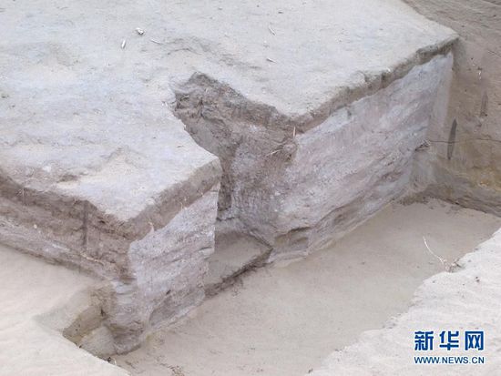 陝西省の統(tǒng)萬城遺跡、匈奴の祭儀場が発見