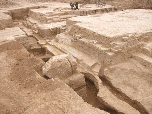 陝西省の統(tǒng)萬(wàn)城遺跡、匈奴の祭儀場(chǎng)が発見