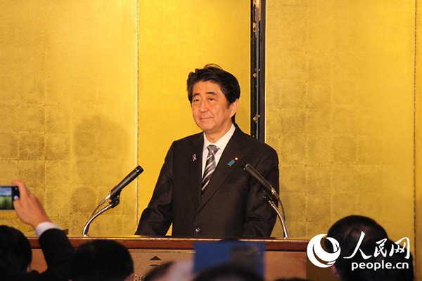 中國(guó)の実業(yè)家や元政府高官が訪日　安倍首相が歓迎晩餐會(huì)に出席