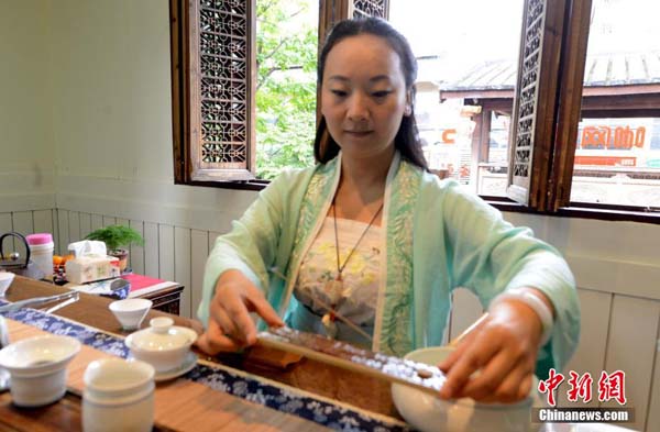 福州で初めての漢坊伝統(tǒng)文化生活體験館が人気