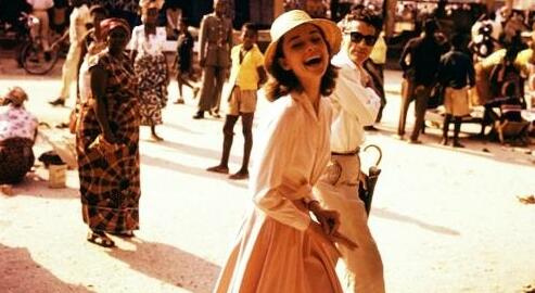 オードリー?ヘップバーン、アフリカでの寫真が公開