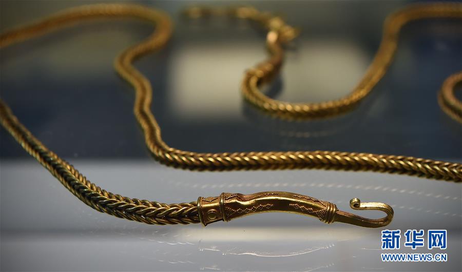 海のシルクロードの文化財展、南宋時代の黃金のベルトに釘づけ