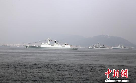 中國(guó)海軍がインドの國(guó)際海上観閲式に初めて參加