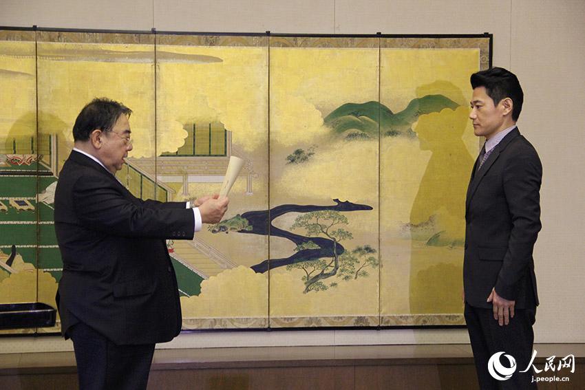 矢野浩二さんが日本外務(wù)大臣賞「友好の力になる」