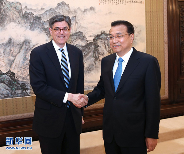 李克強(qiáng)総理が米大統(tǒng)領(lǐng)特使と會談