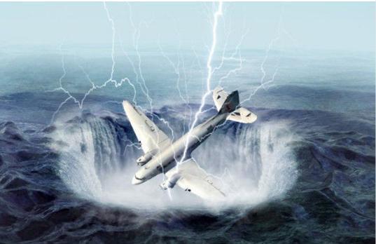 バミューダ?トライアングル、沈沒は水中クレーターが原因か