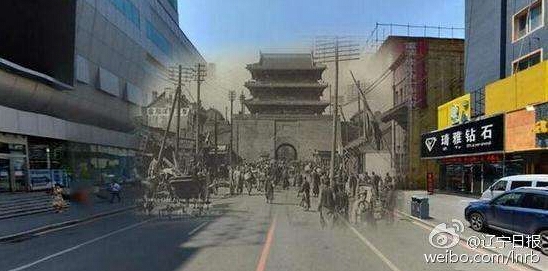 大學(xué)生、文化財(cái)保護(hù)を呼びかけ「瀋陽タイムトラベル寫真」を作成