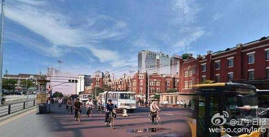 大學(xué)生、文化財保護を呼びかけ「瀋陽タイムトラベル寫真」を作成