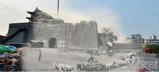 大學(xué)生、文化財(cái)保護(hù)を呼びかけ「瀋陽(yáng)タイムトラベル寫真」を作成