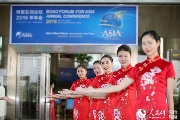 ボアオ?アジアフォーラム明日開幕　會(huì)場(chǎng)スタッフも準(zhǔn)備萬端