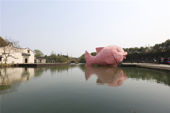 浙江省の水郷?烏鎮(zhèn)で國際現(xiàn)代アート招待展開幕