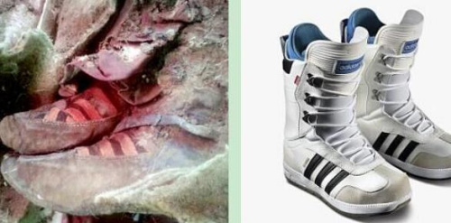 アディダスの運動靴を履くミイラ出現(xiàn)??？ネット民「タイムスリップ」と大騒ぎ
