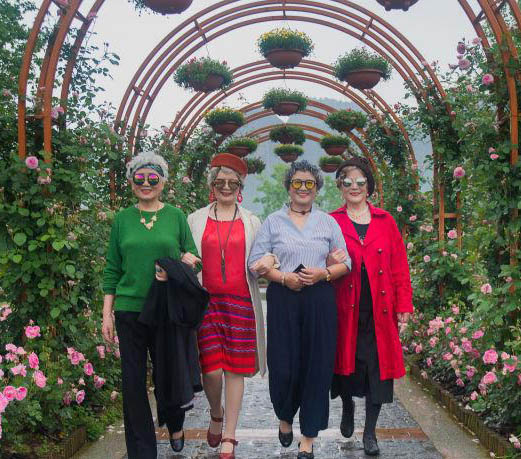 81歳のハイカラ婆ちゃん、スター並みの寫(xiě)真を公開(kāi)　江西