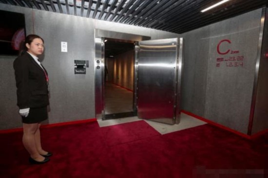 中國最大の地下金庫が明らかに、厳重なセキュリティ構(gòu)造