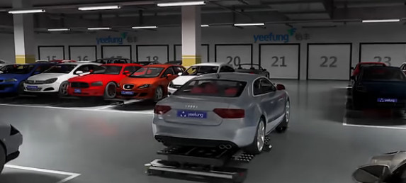 中國(guó)が自動(dòng)駐車システムを開発、2分で車を引き渡し