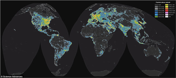 深刻な光害、地球人の3分の1が銀河を見られず