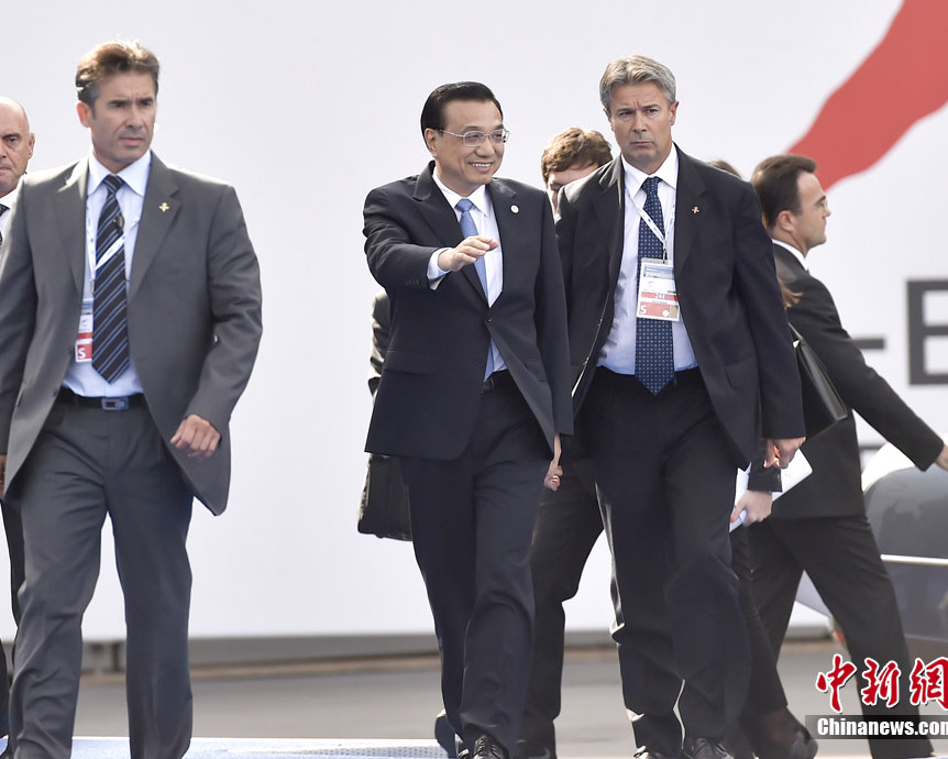 李克強総理がASEM首脳會議全體會合に出席