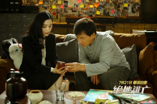 映畫「絶地逃亡」でアクションに挑戦する范氷氷、「死にそうな感じだった」