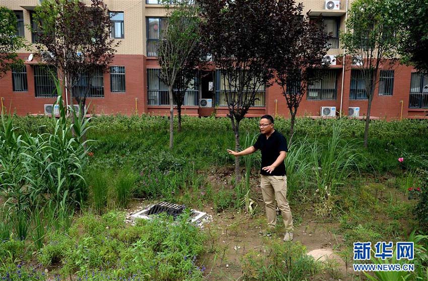 陝西省の「スポンジ都市」、豪雨も無(wú)事