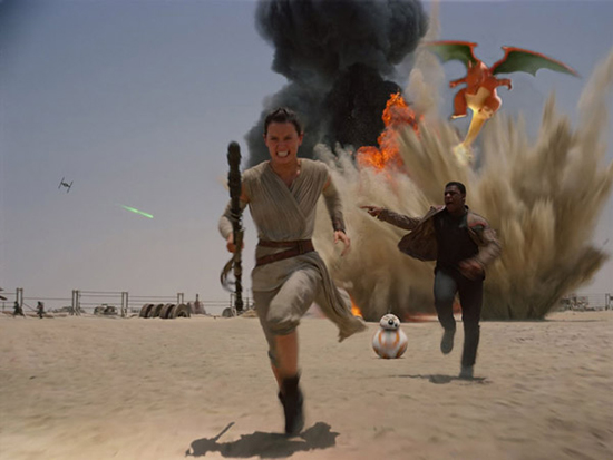 ポケモンが映畫の名シーンに出現(xiàn)したら？