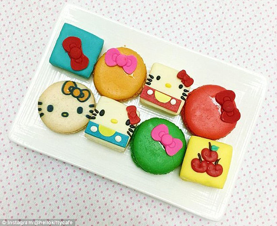 ハローキティのカフェトラックが米國(guó)で大人気に