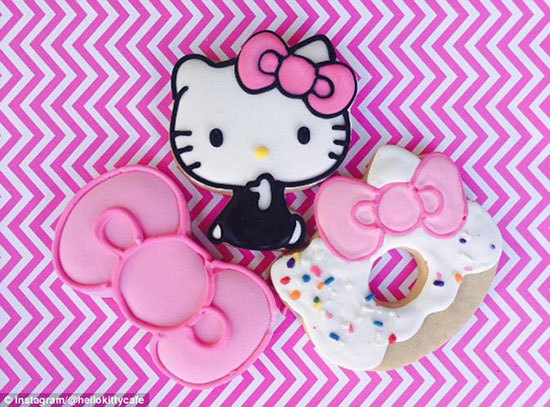 ハローキティのカフェトラックが米國で大人気に