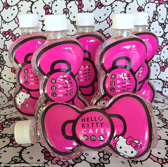 ハローキティのカフェトラックが米國(guó)で大人気に
