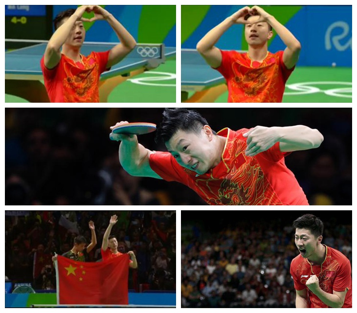 リオ五輪卓球男子シングルス 馬龍が4-0で勝利、グランドスラム達(dá)成！